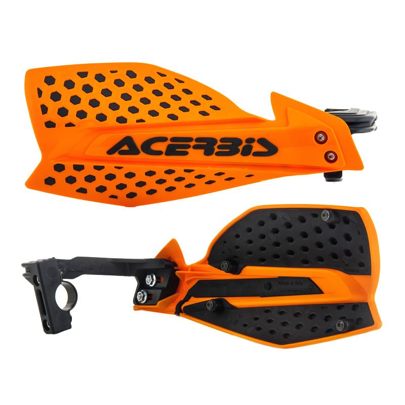 Acerbis X-Ultimate MX Handguards Kit Orange Black KTM XC 300 2008 - 2019 & 2023 - 2024